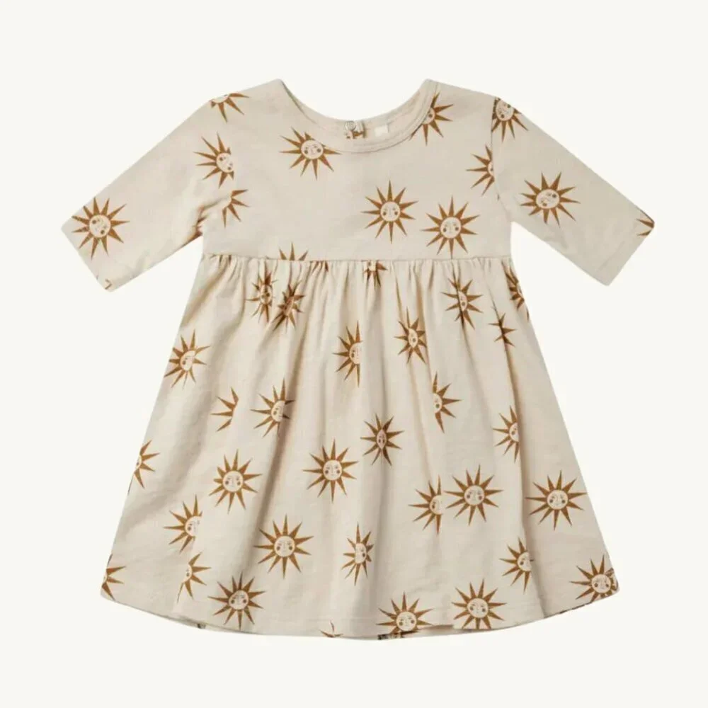 NWT - Cute little Rylee + Cru dress, 100% organic​​​​​